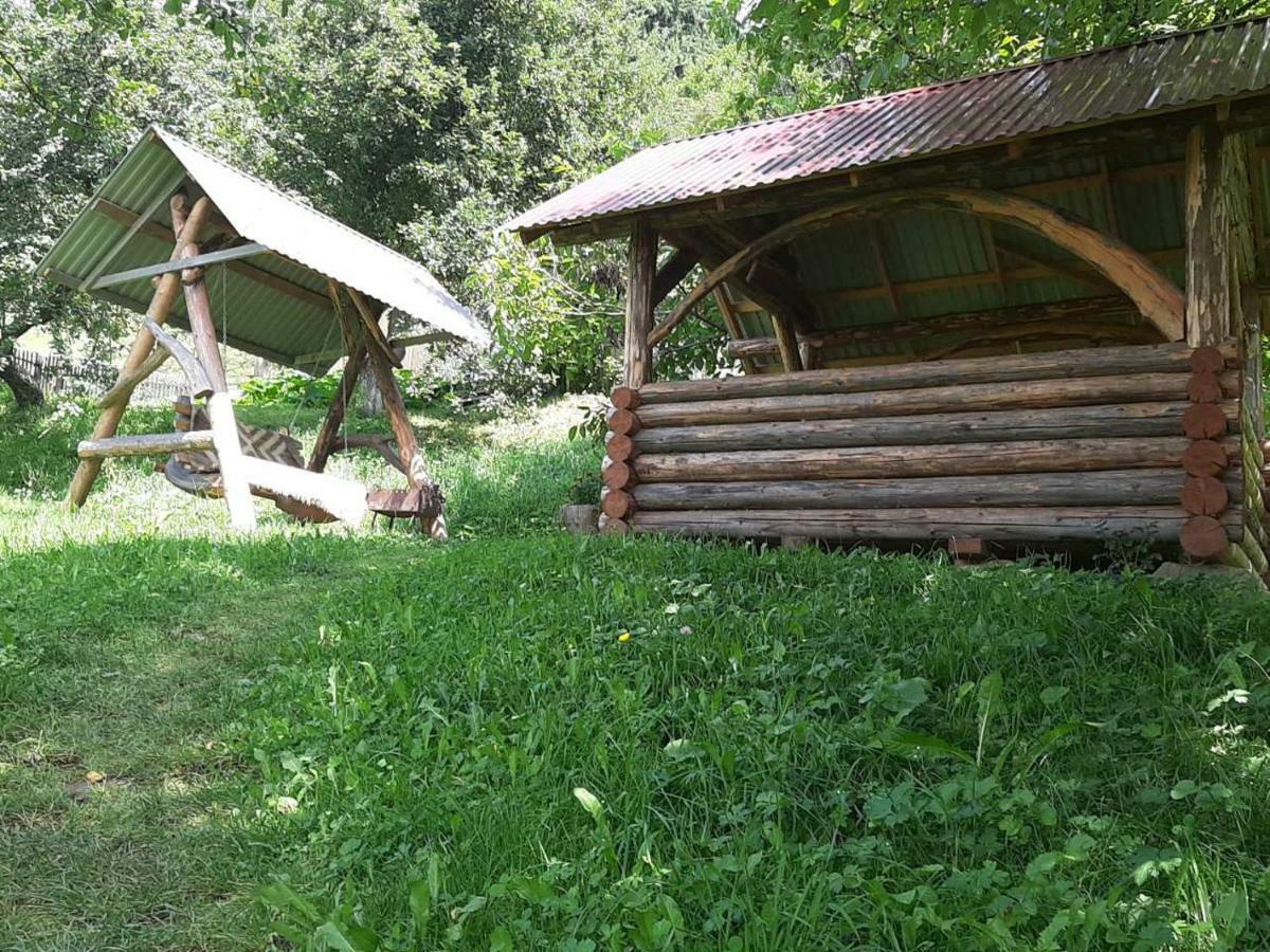 Котедж "Барвінок" ヴェルホヴィナ エクステリア 写真
